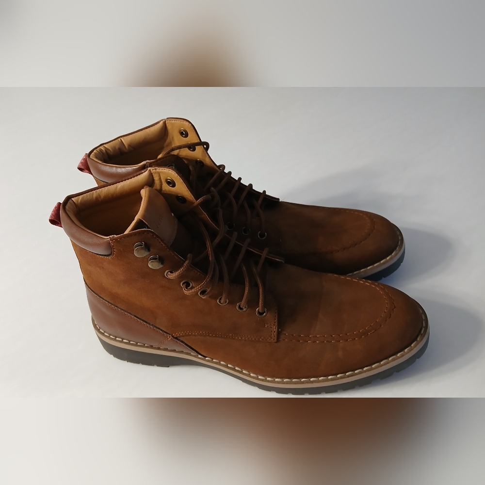 Nine West Men’s Madhuri Boots - Brown - Size 10.5